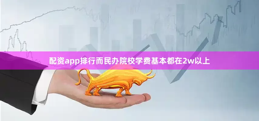 配资app排行而民办院校学费基本都在2w以上